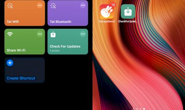 Thủ thuật tạo phím tắt cho các mục Settings để truy cập nhanh hơn trên iOS