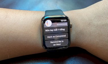 Dùng Reminders trên iPhone để nhắc nhở rửa tay thường xuyên