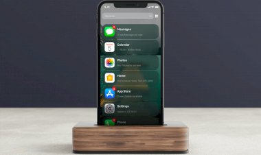 Concept iOS 14 với chế độ xem ứng dụng theo dạng danh sách mới