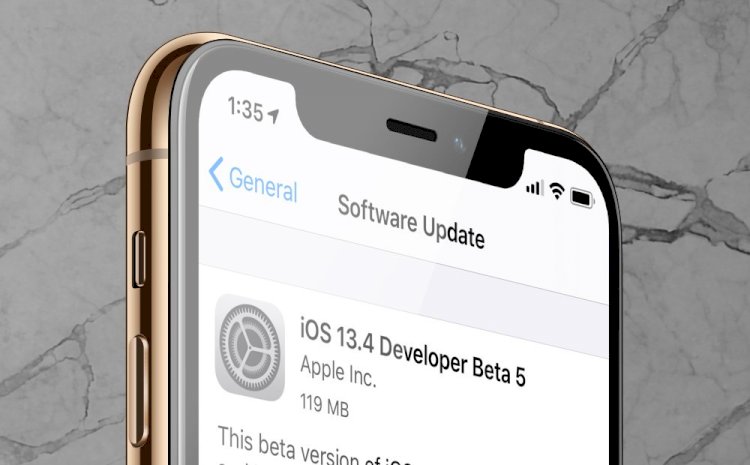 Apple đã phát hành iOS 13.4 beta 5