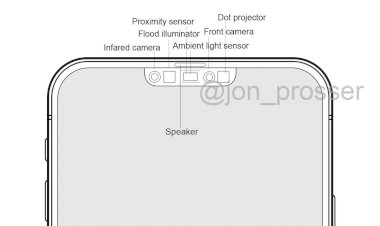 Lộ thiết kế iPhone 12 với loa được tích hợp lên trên viền điện thoại giúp tai thỏ có được thiết kế nhỏ hơn.