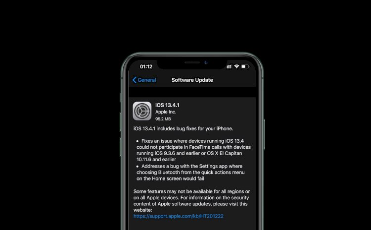 Apple phát hành iOS 13.4.1 chính thức