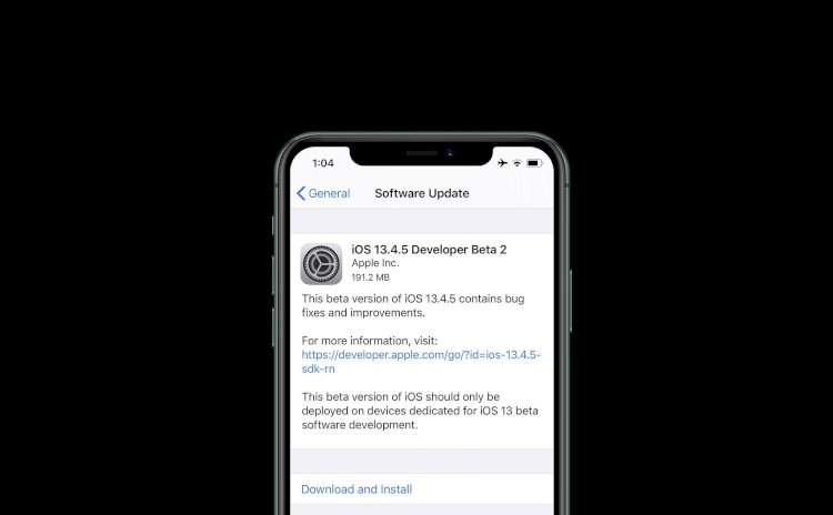 Apple phát hành bản beta thứ 2 của iOS 13.4.5