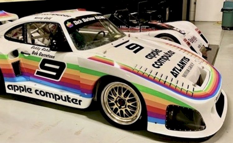 Apple đã từng quảng cáo trên xe đua của Porsche năm 1980