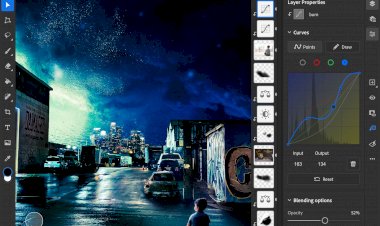 Adobe cập nhật ứng dụng Photoshop trên iPad với Curves và hỗ trợ lực nhấn với bút Apple Pencil