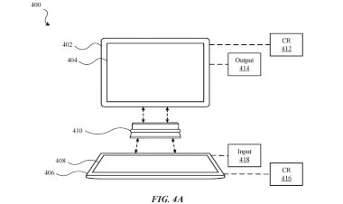 Apple có bằng sáng chế về phụ kiện gắn 2 iPad lại để làm việc