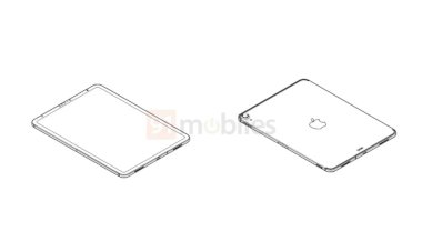 Rò rỉ bản vẽ được cho là của iPad thế hệ mới, thiết kế giống iPad Pro, có Face ID và USB Type-C