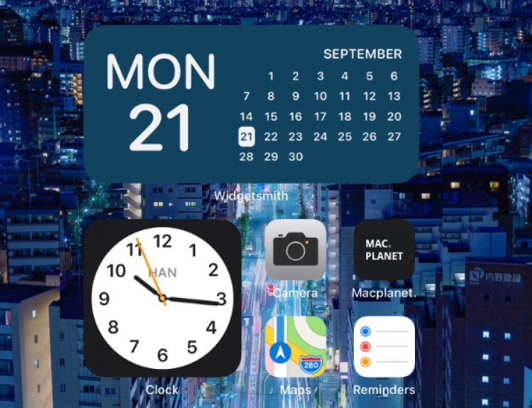 Tự tạo widget đẹp mắt bằng Widgetsmith trên iOS 14