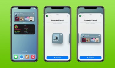 Spotify chính thức hỗ trợ widget trên màn hình home screen cho iOS 14