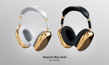 AirPods Max làm bằng vàng và da cá sấu có giá tới 108,000$
