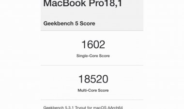 Lộ điểm Geekbench được cho là của Apple M1X trên MBP, mạnh ngang CPU x86 16 nhân?