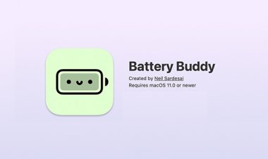 Battery Buddy - Thay đổi biểu tượng pin mặc định trên macOS