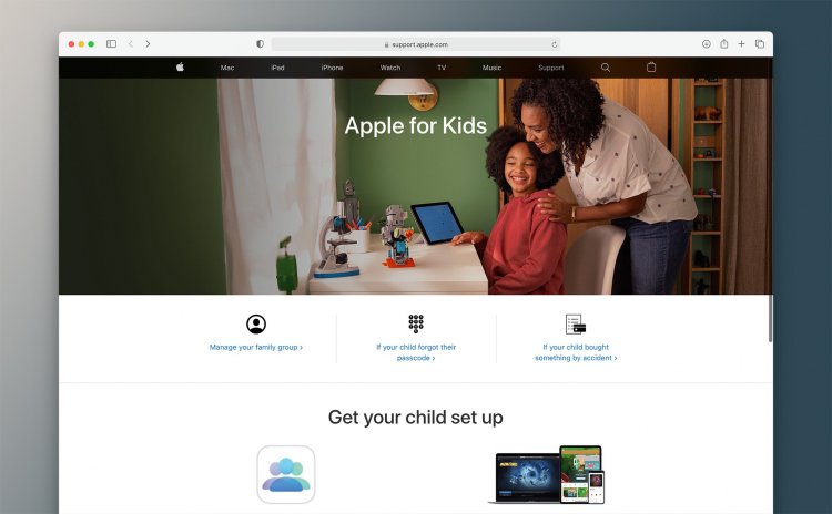 Apple For Kids: Website hướng dẫn cha mẹ cách quản lý con cái qua thiết bị