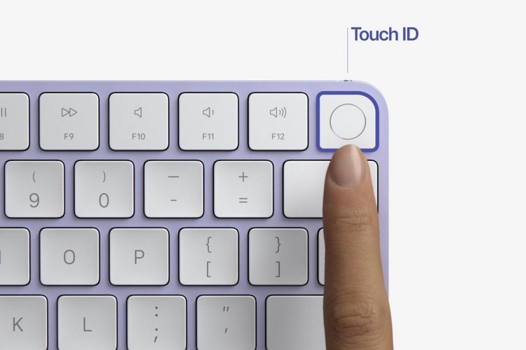 Touch ID trên Magic Keyboard mới hoàn toàn tương thích với Touch ID trên MacBook M1