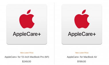 Apple giảm giá gói AppleCare+ cho các MacBook dùng chip M1