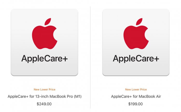 Apple giảm giá gói AppleCare+ cho các MacBook dùng chip M1