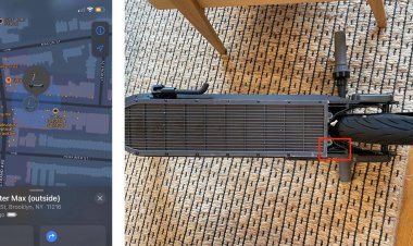 AirTags giúp người dùng tìm lại được xe scooter bị đánh cắp