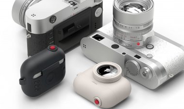 Airtag Case biến Airpod Pro thành một thành một chiếc máy ảnh cực kì dễ thương