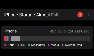 Người dùng than phiền iPhone khi cập nhật xong iOS 15 thì gặp lỗi báo đầy bộ nhớ