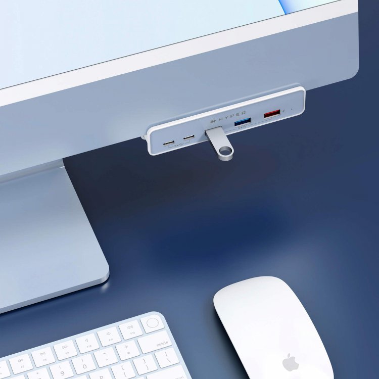 Hyper ra mắt USB-C hub đồng màu cho iMac M1