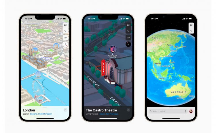 Apple ra mắt chế độ xem bản đồ 3D trên iOS 15