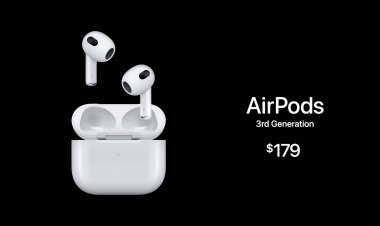 Apple AirPods thế hệ thứ 3: thiết kế mới, hỗ trợ Adaptive EQ, giá 179 đô