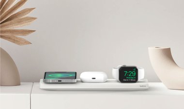 Bộ sạc 3 trong 1 mới của Belkin hỗ trợ sạc nhanh cho Apple Watch Series 7, giá bán 149,95 USD