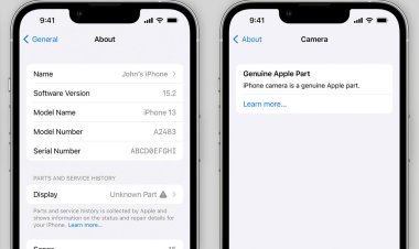 iOS 15.2 cung cấp thêm thông tin về các bộ phận đã sửa chữa của iPhone