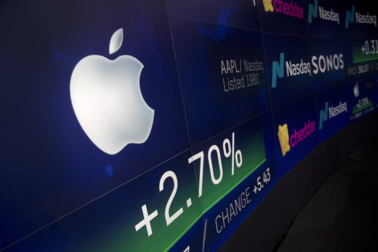 Cổ phiếu Apple lại tăng, giá trị vốn hoá lên 2,63 nghìn tỉ đô
