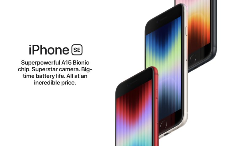Apple ra mắt iPhone SE 2022 với chip A15
