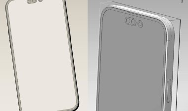 Lộ hình CAD 3D iPhone 14 Pro Max: viền bezel mỏng hơn 20%?