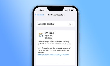 Apple phát hành iOS 15.6.1 chính thức sửa lỗi và cải thiện hiệu năng