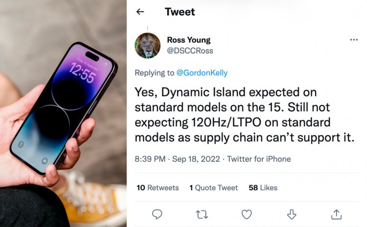 Dynamic Island sẽ được trang bị trên toàn bộ series iPhone 15