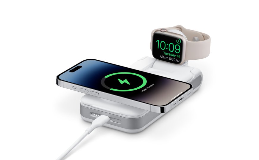 Otterbox 2-in-1 Power Bank: Đế sạc không dây kiêm pin dự phòng cho cả iPhone và Apple Watch
