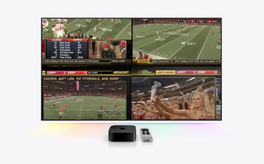 Apple TV ra mắt tính năng multiview để xem thể thao cho người dùng beta