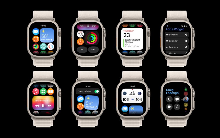 Apple sẽ thay đổi cách sắp xếp các ứng dụng trong watchOS 10