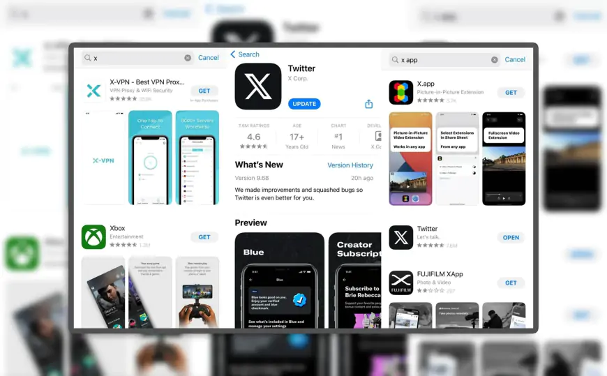 Twitter không đổi tên thành X  trên App Store của Apple được