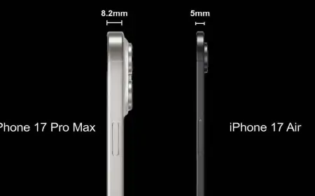 iPhone 17 Air với kích thước mỏng sẽ sớm ra mắt trong năm 2025