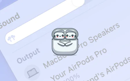 Dễ dàng chia sẻ âm thanh trên máy Mac với PairPods