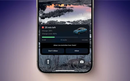 Tesla Đưa Sạc Supercharging Lên Màn Hình Khóa & Dynamic Island iPhone!