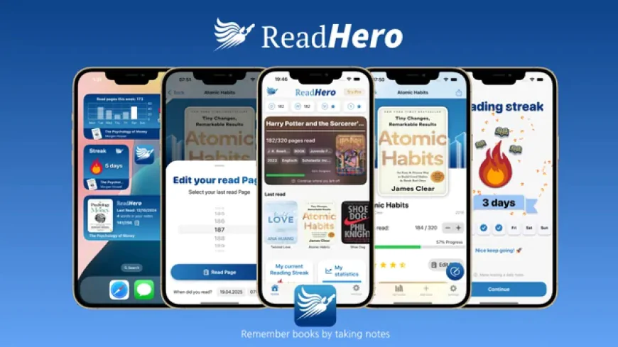 ReadHero: Cuối cùng cũng có một ứng dụng theo dõi sách "chuẩn gu" dành cho iOS!