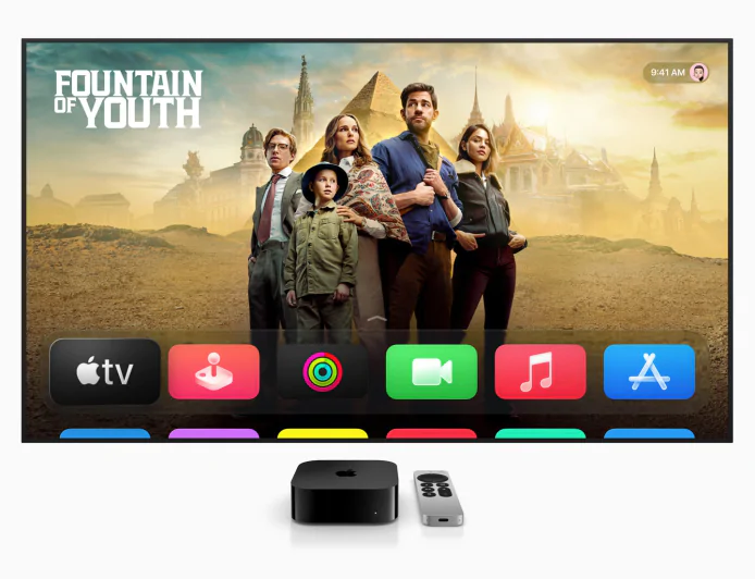 Apple TV mang thiết kế mới tuyệt đẹp và trải nghiệm giải trí cao cấp đến với ngôi nhà của bạn