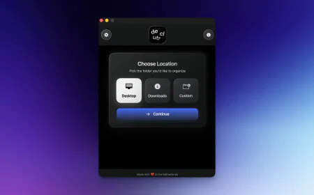 Dọn dẹp máy Mac lộn xộn: "Giải pháp" Sắp xếp File Tự Động với Declutr