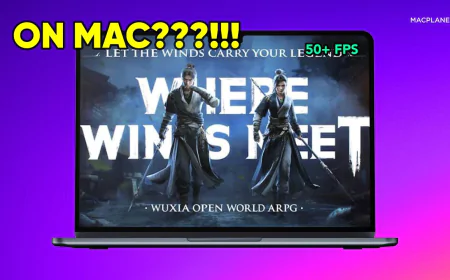 Chơi Where Winds Meet dễ dàng trên Mac