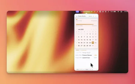 Dot – Ứng dụng lịch trên menu bar cực gọn cho macOS (đặc biệt hợp người hay họp)