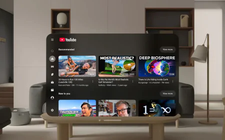 YouTube đã chính thức có ứng dụng riêng trên Apple Vision Pro