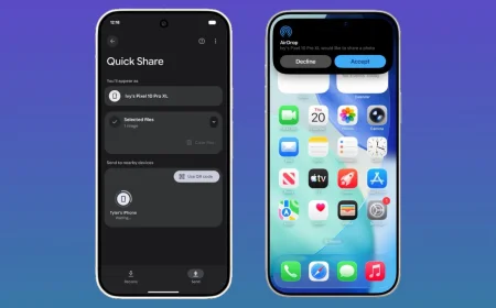 Google Quick Share Chính Thức Hỗ Trợ Gửi File Cực Nhanh Qua Trình Duyệt