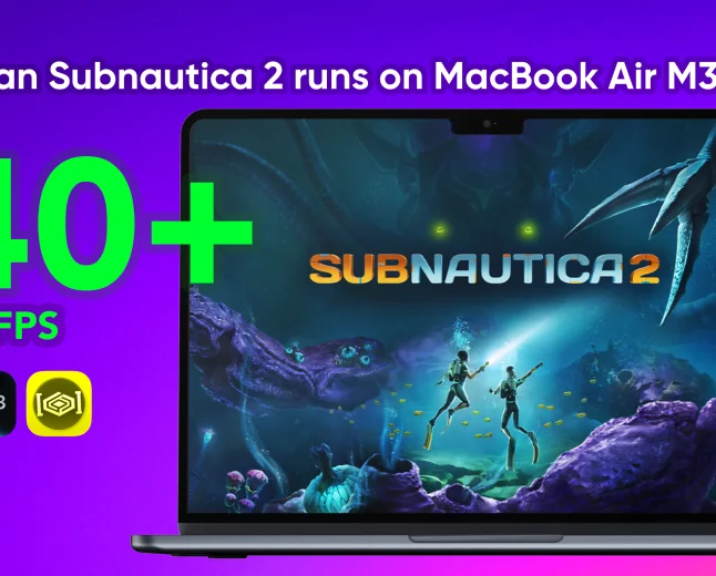 40+ FPS on a MacBook?! Subnautica 2 via CrossOver