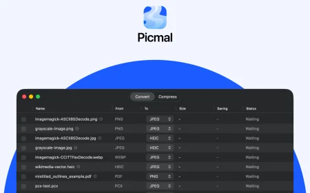 Picmal: Bộ Công Cụ Chuyển Đổi & Nén Media Native "Phải Có" Cho Người Dùng Mac