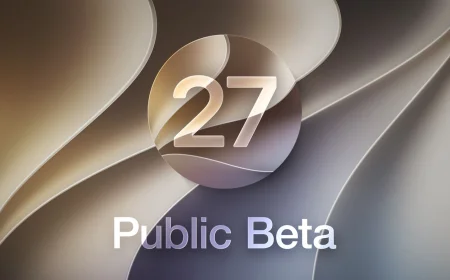 Apple phát hành bản macOS Golden Gate Public Beta đầu tiên: Loạt cải tiến về Siri AI và thiết kế mới